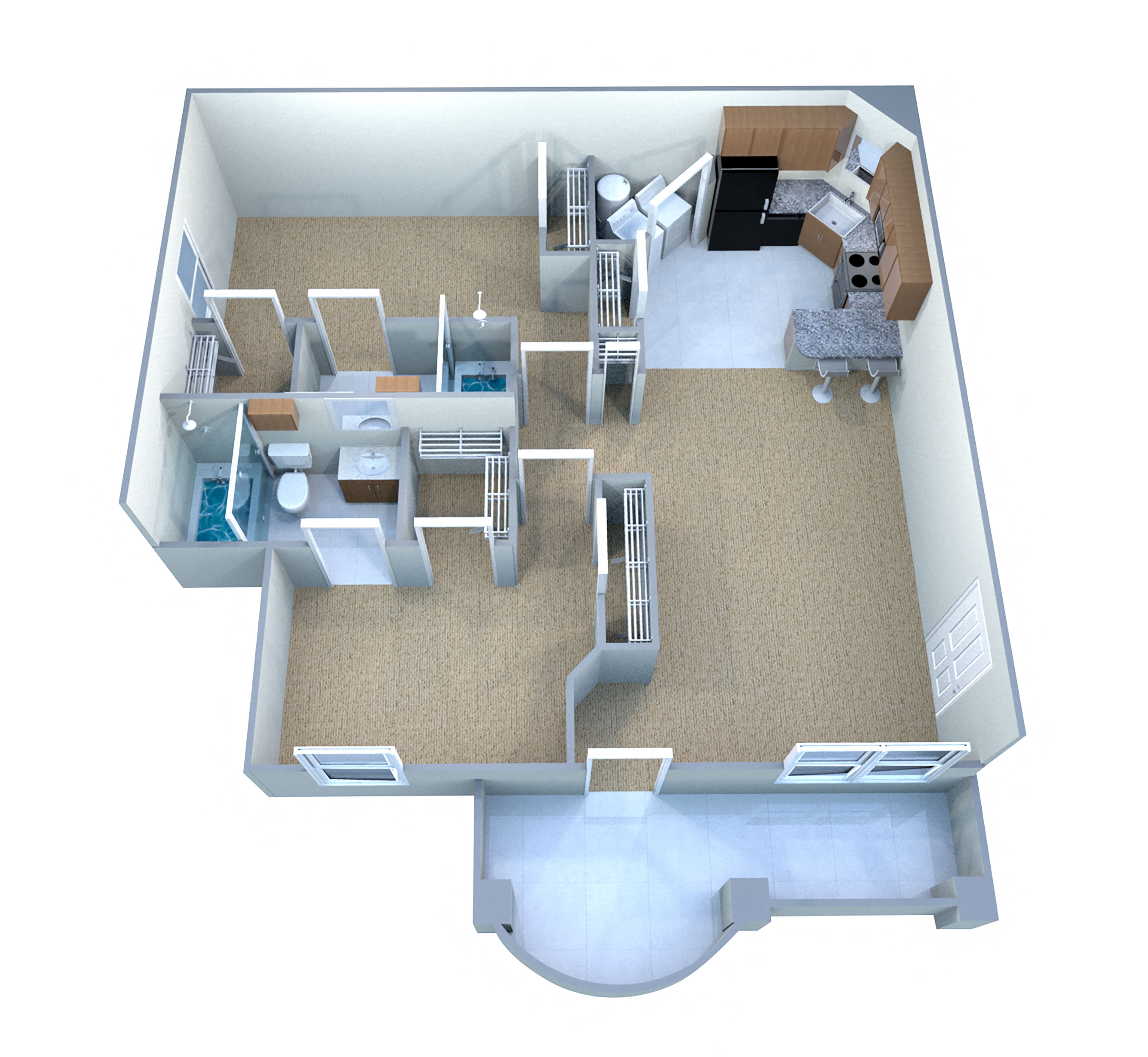 Suite A Floorplan